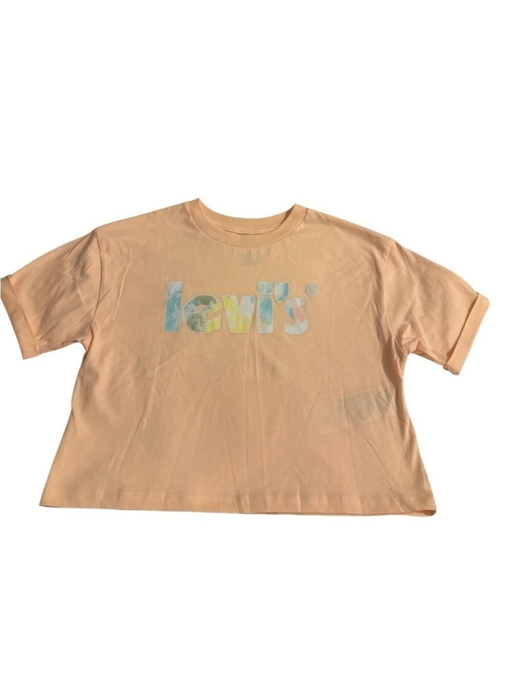 Levi's Kids Light Orange Cropped top